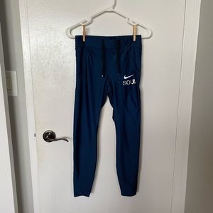 Nike + SoulCycle Navy Run Tights